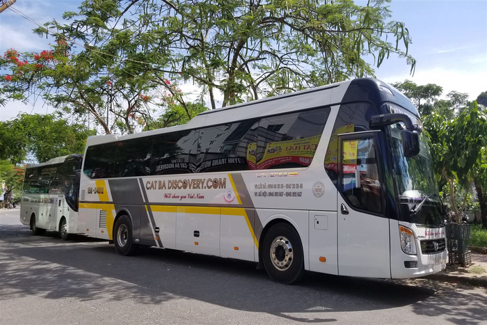 Shuttle Bus to Lan Ha Bay